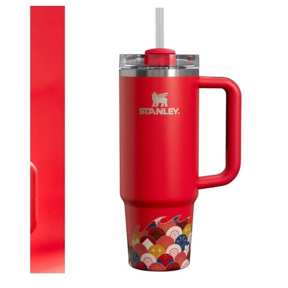 Stanley Lunar New Year LE Quencher H2.0 Flowstate 30Oz Red Dragon -SOLD OUT - Picture 3 of 5